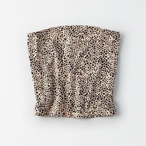 Cheetah tube top